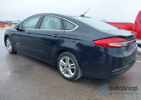 2018 Ford Fusion Hybrid Se from USA, damaged, VIN 3FA6P0LU8JR119555